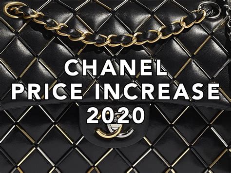 us chanel price increase 2020|what happened to chanel prices.